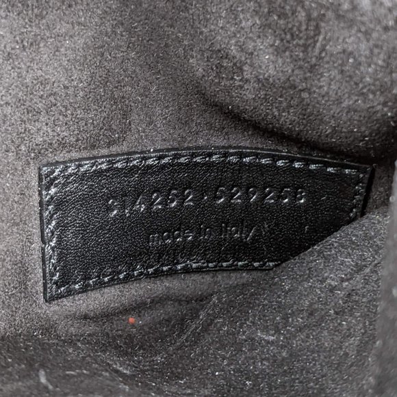 SOLD Saint Laurent Black East West Reversible Tote - Picture 6 of 7